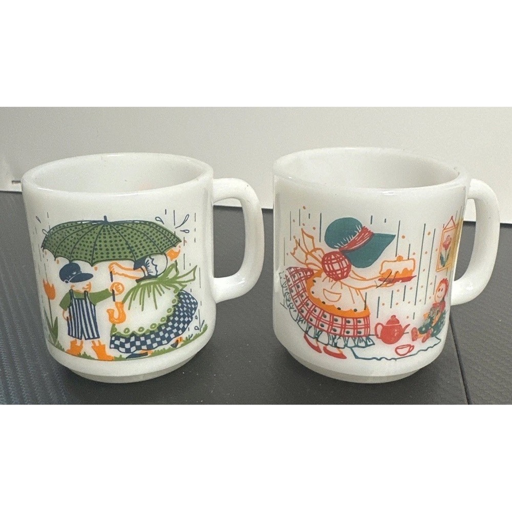 Vintage Glass Bake Milk Glass Tea Time Is Everything A Friend Is A Present